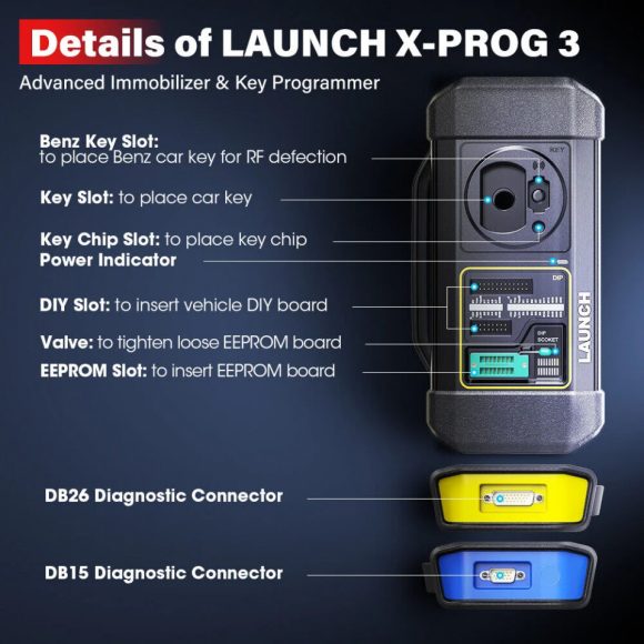 launch x431 immo plus key programming car scanner bidirectional659 2 580x580