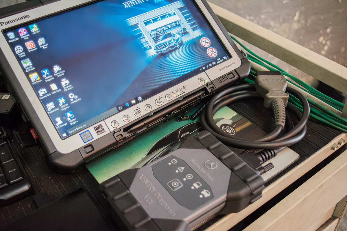 Diagnoza Mercedes cu tester Star Xentry